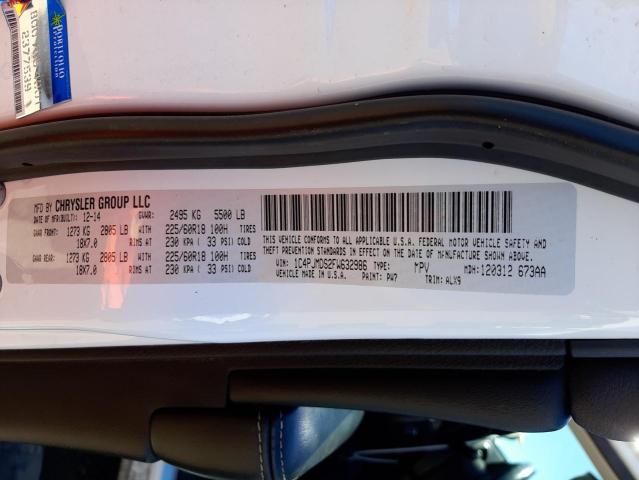 Photo 10 from auction – 2015 JEEP CHEROKEE L with VIN 1C4PJMDS2FW632986