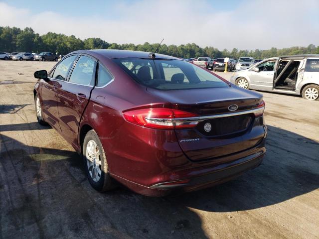 Photo 3 from auction – 2017 FORD FUSION S with VIN 3FA6P0G71HR404340