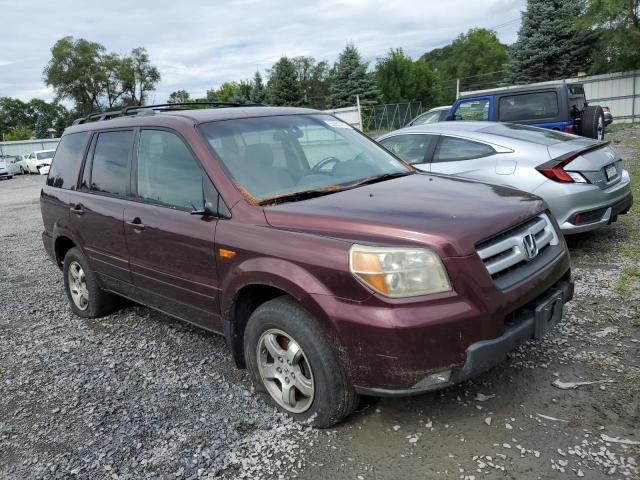 HONDA PILOT EX 2007 with VIN 2HKYF18457H509741 - Photo from auction