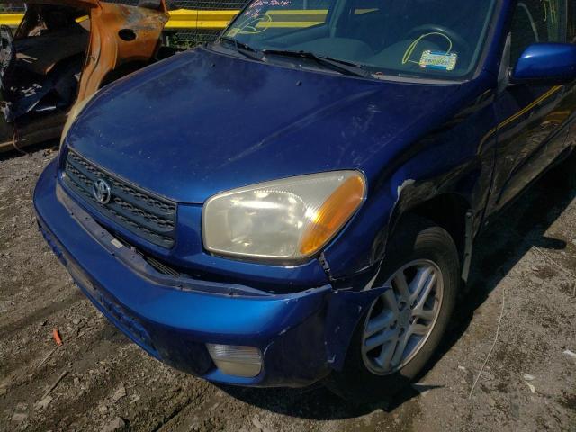 Photo 9 from auction – 2003 TOYOTA RAV4 with VIN JTEHH20V530259909