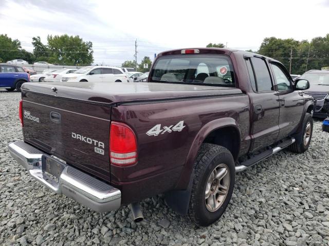 Photo 4 from auction – 2004 DODGE DAKOTA QUA with VIN 1D7HG48N94S758604