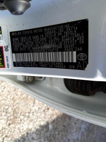 Photo 10 from auction – 2014 TOYOTA COROLLA L with VIN 2T1BURHE8EC149710