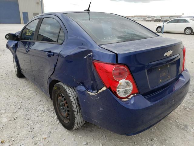 Photo 3 from auction – 2013 CHEVROLET SONIC LS with VIN 1G1JA5SH3D4154176