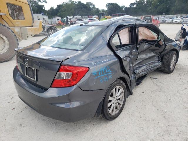 Photo 4 from auction – 2012 HONDA CIVIC EXL with VIN 19XFB2F93CE053843