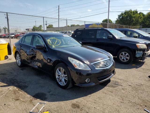 INFINITI G37 BASE 2012 with VIN JN1CV6AP1CM626671 - Photo from auction