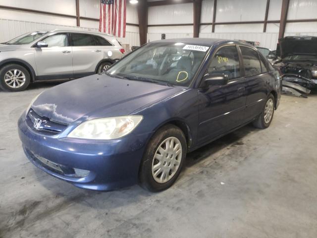 Photo 9 from auction – 2004 HONDA CIVIC LX with VIN 2HGES16624H593137