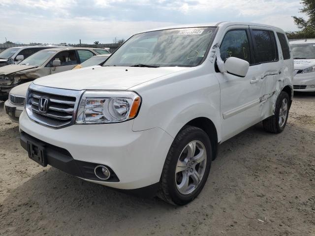 Photo 2 from auction – 2014 HONDA PILOT EXL with VIN 5FNYF4H52EB025838