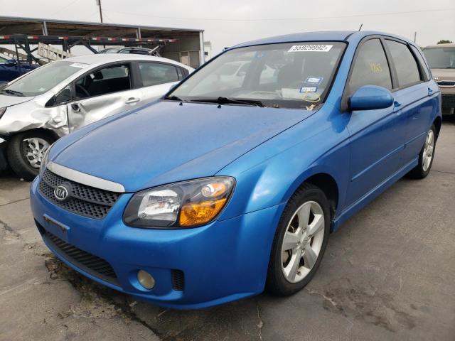 Photo 2 from auction – 2008 KIA SPECTRA5 5 with VIN KNAFE161885016430