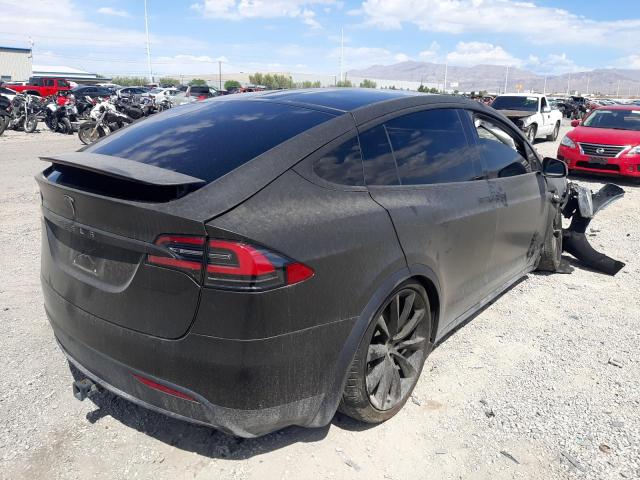 Photo 4 from auction – 2021 TESLA MODEL X with VIN 5YJXCDE25MF325192