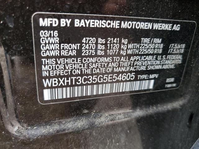 Photo 10 from auction – 2016 BMW X1 XDRIVE2 with VIN WBXHT3C35G5E54605