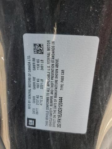 Photo 10 from auction – 2012 CHEVROLET CAMARO 2SS with VIN 2G1FK1EJ0C9120444