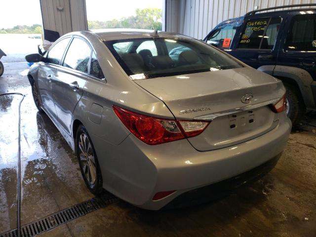 Photo 3 from auction – 2014 HYUNDAI SONATA SE with VIN 5NPEC4AC4EH812439