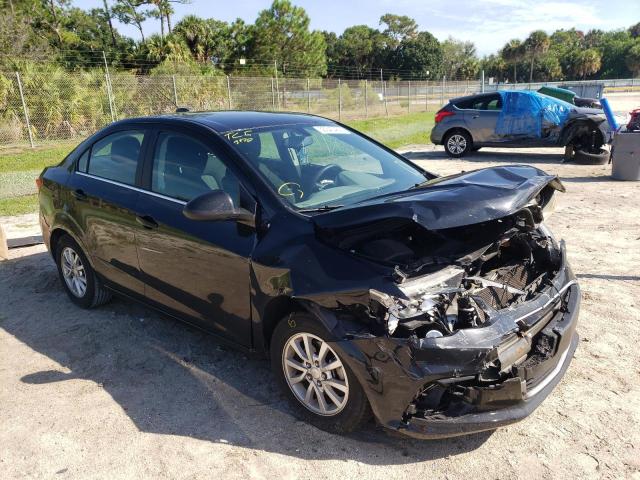 CHEVROLET SONIC LT 2018 with VIN 1G1JD5SH7J4139750 - Photo from auction