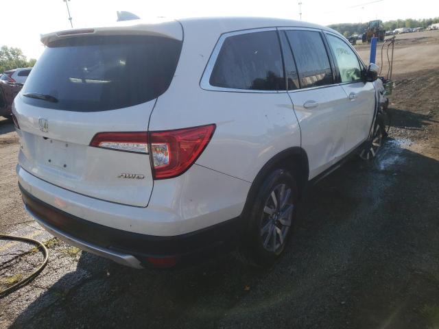 Photo 4 from auction – 2021 HONDA PILOT EX with VIN 5FNYF6H33MB037618