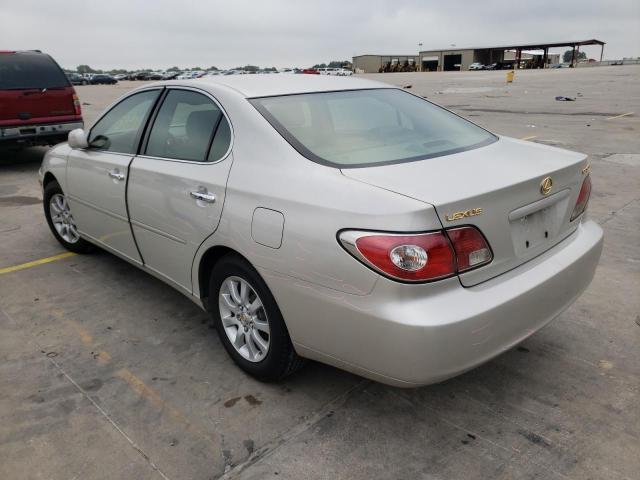 Photo 3 from auction – 2003 LEXUS ES 300 with VIN JTHBF30G730137297