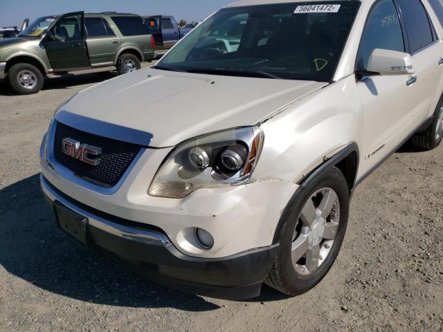 Photo 9 from auction – 2008 GMC ACADIA SLT with VIN 1GKEV23738J232145