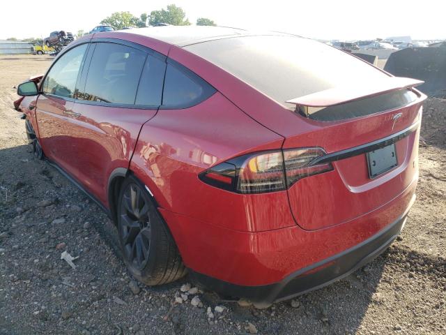 Photo 3 from auction – 2022 TESLA MODEL X with VIN 7SAXCBE66NF342742