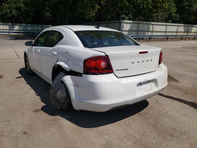 صورة رقم 3 من المزاد - 2013 DODGE AVENGER SE مع VIN 1C3CDZAB3DN625740