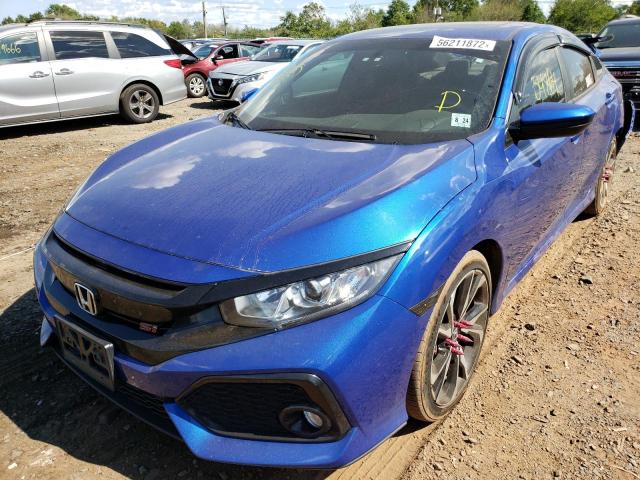Photo 2 from auction – 2019 HONDA CIVIC SI with VIN 2HGFC1E57KH704322
