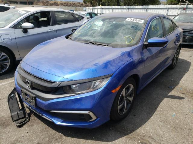 Photo 2 from auction – 2019 HONDA CIVIC LX with VIN 19XFC2F60KE200461