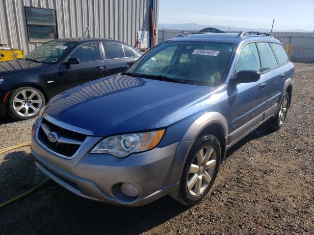 Photo 2 from auction – 2009 SUBARU OUTBACK 2. with VIN 4S4BP61C197318595