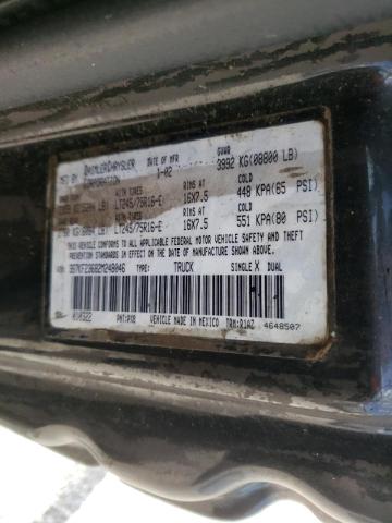 Photo 10 from auction – 2002 DODGE RAM 2500 with VIN 3B7KF23682M248046