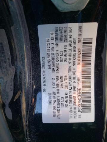 Photo 10 from auction – 2012 MAZDA CX-9 with VIN JM3TB3CVXC0366897