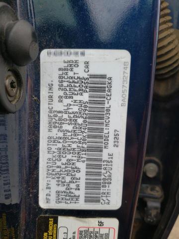 Photo 10 from auction – 2004 TOYOTA CAMRY LE with VIN 4T1BF30K74U062905