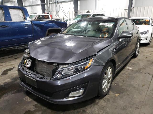 Фото 2 с аукциона – 2015 KIA OPTIMA EX с VIN 5XXGN4A70FG438060