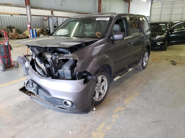 Photo 2 from auction – 2015 HONDA PILOT EXL with VIN 5FNYF3H53FB011037