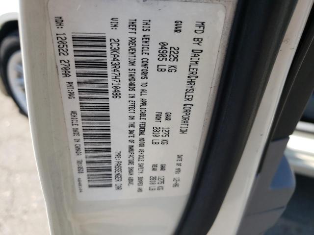 Photo 10 from auction – 2007 CHRYSLER 300 with VIN 2C3KA43R47H710486