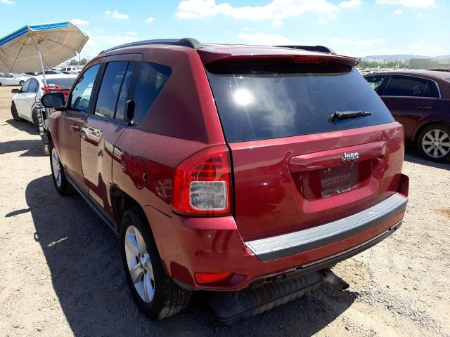 Photo 3 from auction – 2012 JEEP COMPASS SP with VIN 1C4NJCBB3CD526638