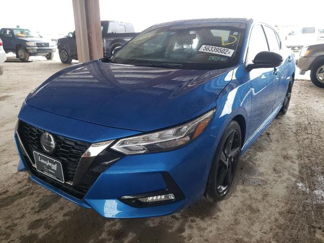 Photo 2 from auction – 2022 NISSAN SENTRA SR with VIN 3N1AB8DV4NY213987