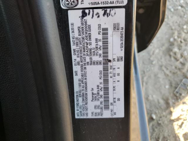 Photo 10 from auction – 2014 FORD FIESTA TIT with VIN 3FADP4FJ0EM200987