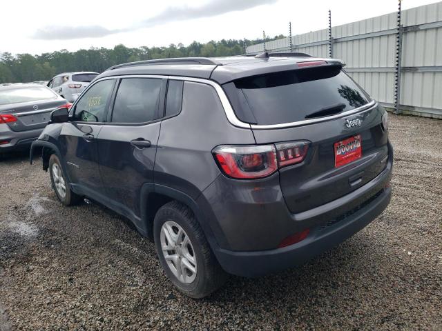 Photo 3 from auction – 2020 JEEP COMPASS SP with VIN 3C4NJCAB4LT121772