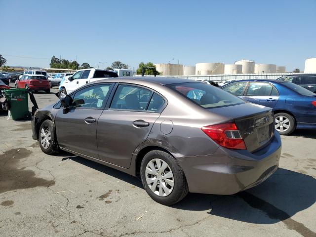 Photo 3 from auction – 2012 HONDA CIVIC LX with VIN 2HGFB2F52CH545363