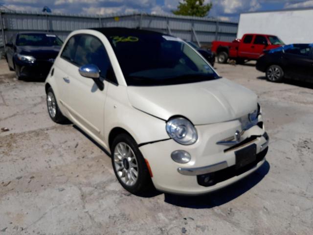 FIAT 500 LOUNGE 2013 with VIN 3C3CFFER5DT554198 - Photo from auction