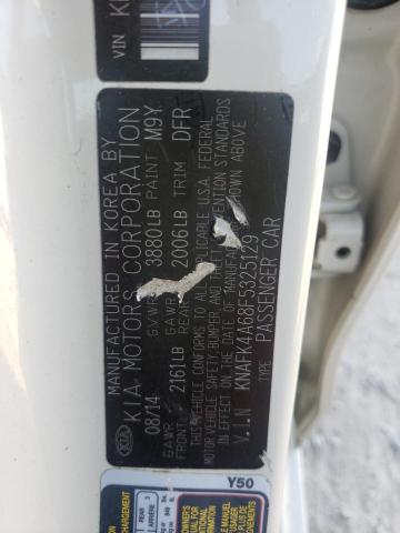 Photo 10 from auction – 2015 KIA FORTE LX with VIN KNAFK4A68F5325129