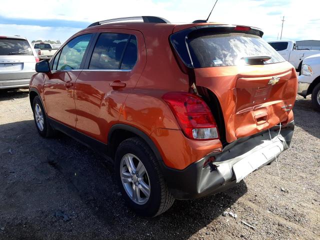 Photo 3 from auction – 2015 CHEVROLET TRAX 1LT with VIN KL7CJRSB0FB166431