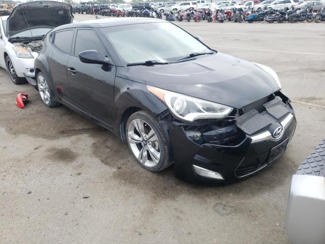 HYUNDAI VELOSTER 2013 with VIN KMHTC6AD5DU149264 - Photo from auction