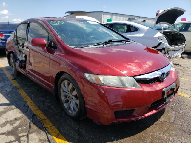 HONDA CIVIC EX 2009 with VIN 19XFA16879E002438 - Photo from auction