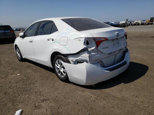 Photo 3 from auction – 2014 TOYOTA COROLLA L with VIN 2T1BURHE8EC121017