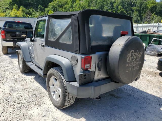 Photo 3 from auction – 2017 JEEP WRANGLER S with VIN 1C4AJWAG7HL663897