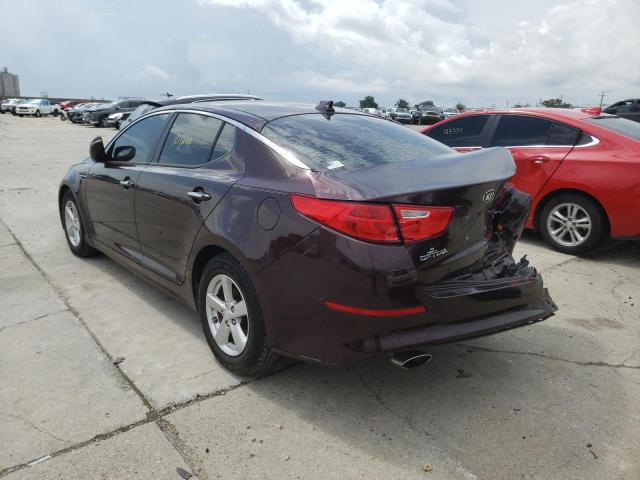 Photo 3 from auction – 2015 KIA OPTIMA LX with VIN 5XXGM4A78FG474324