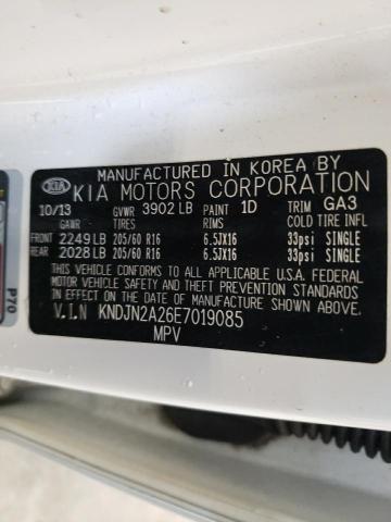 Photo 10 from auction – 2014 KIA SOUL with VIN KNDJN2A26E7019085