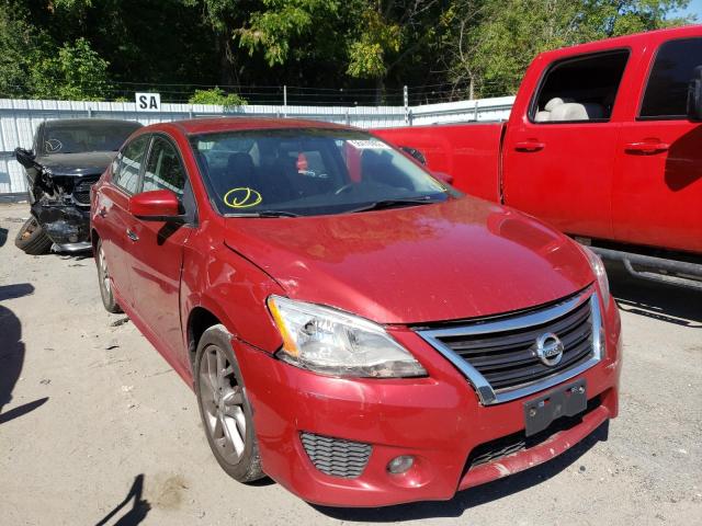 NISSAN SENTRA S 2014 with VIN 3N1AB7AP1EY238250 - Photo from auction