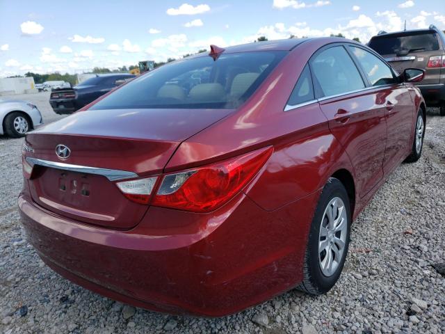 صورة رقم 4 من المزاد - 2012 HYUNDAI SONATA GLS مع VIN 5NPEB4AC2CH337891