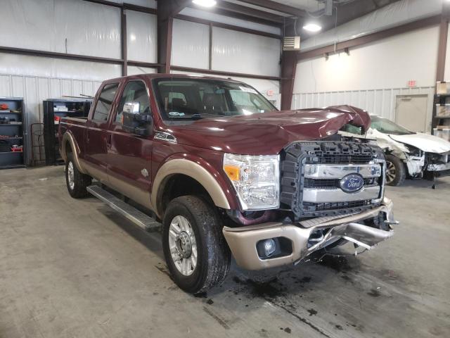 FORD F250 SUPER 2012 with VIN 1FT7W2BT6CEA54183 - Photo from auction