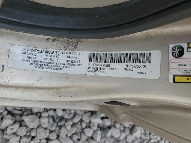 Photo 10 from auction – 2014 CHRYSLER 200 TOURIN with VIN 1C3BCBEB4EN158295