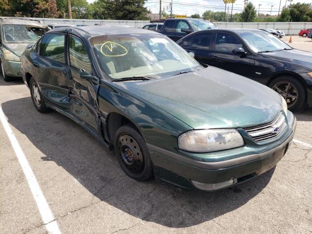 CHEVROLET IMPALA 2002 with VIN 2G1WH55K729175938 - Photo from auction